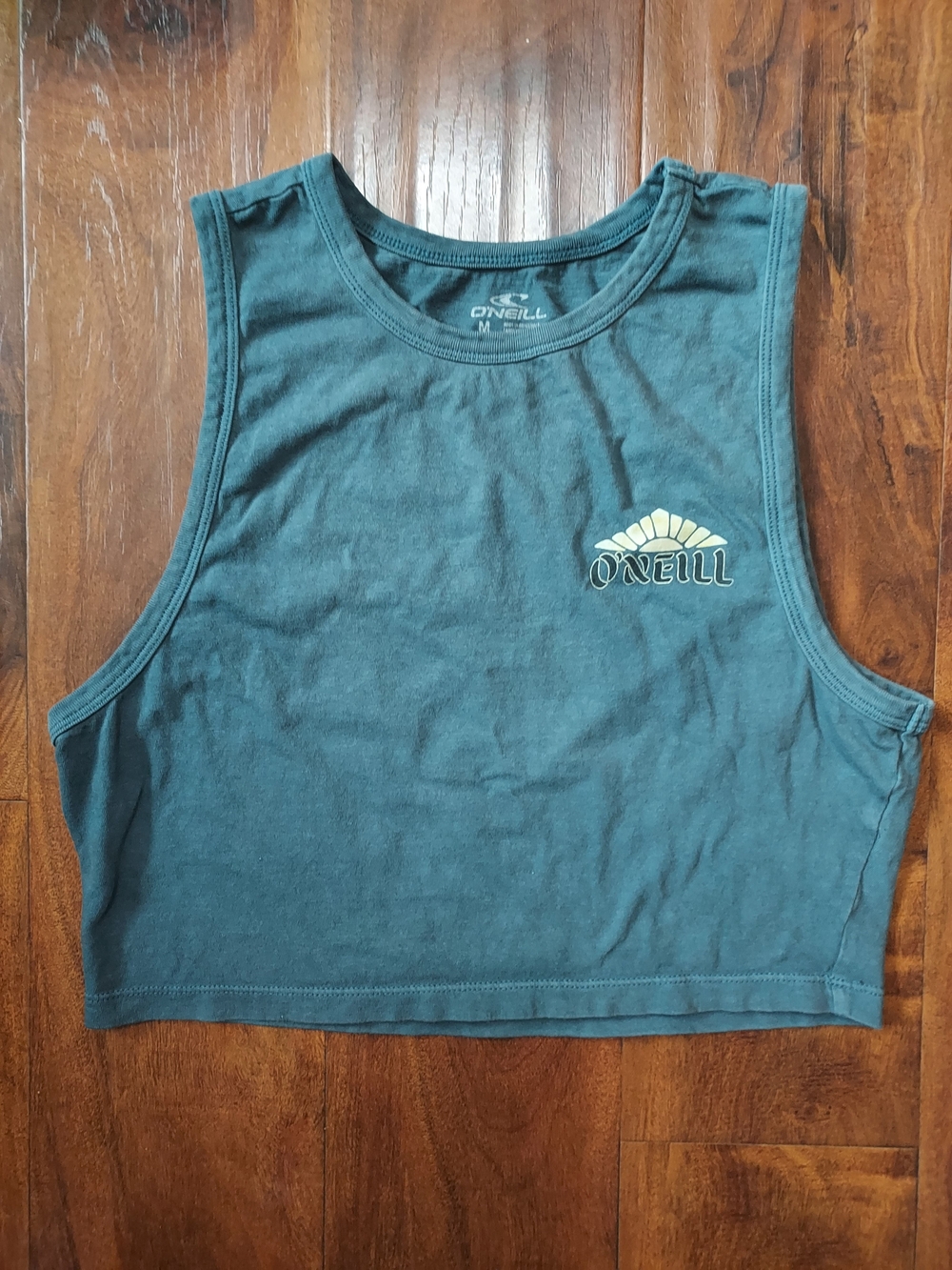O'Neill Teal Cropped Tank